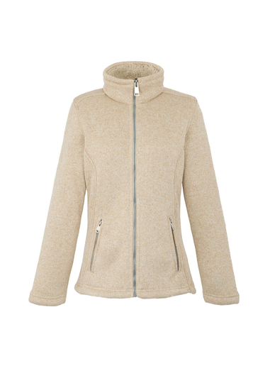 Regatta Light Vanilla Moccasin Razia II Full Zip Bonded Fleece