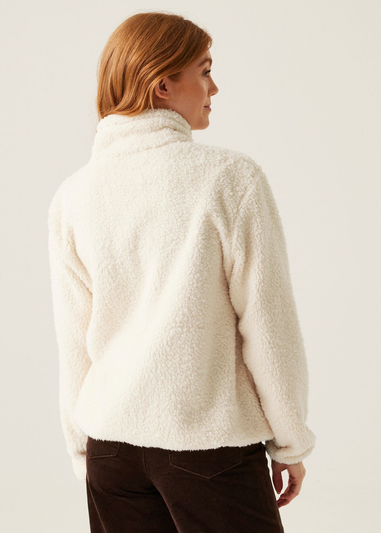 Regatta Light Vanilla Ria Fluffy Full Zip Fleece