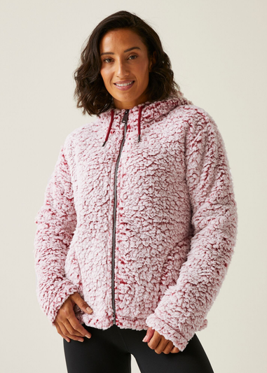 Regatta Rumba Red Zelpha Fluffy Hooded Fleece