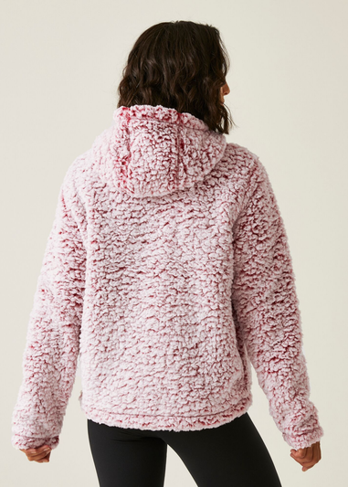 Regatta Rumba Red Zelpha Fluffy Hooded Fleece