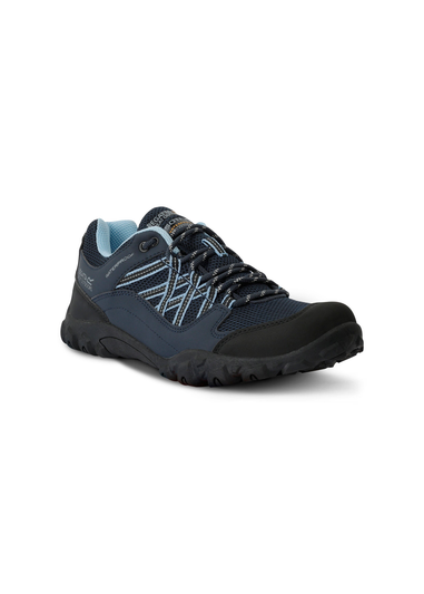 Regatta Navy Blueski Edgepoint III Waterproof Low Walking Shoes