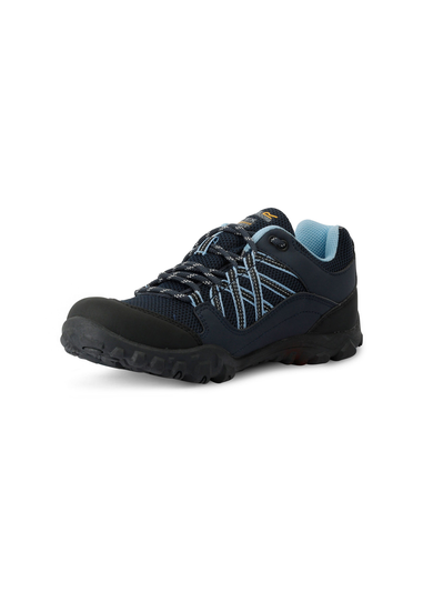 Regatta Navy Blueski Edgepoint III Waterproof Low Walking Shoes