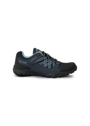 Regatta Navy Blueski Edgepoint III Waterproof Low Walking Shoes