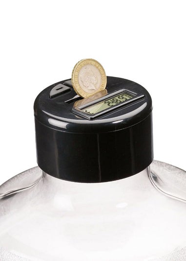 InGenious Clear Super Size Coin Counting Jar