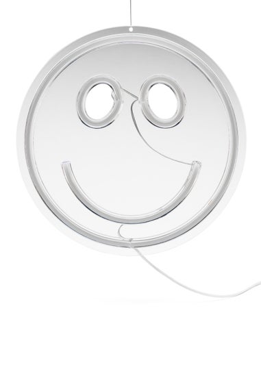 RED5 Clear Smiley Face Neon Effect Light