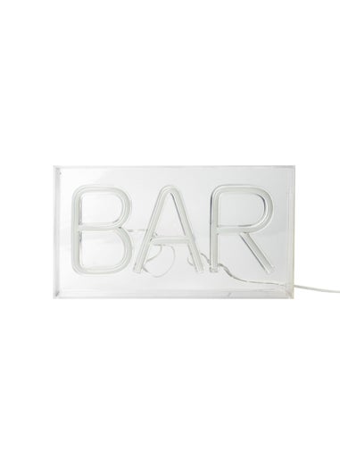 RED5 Clear Boxed Neon Effect Bar Light