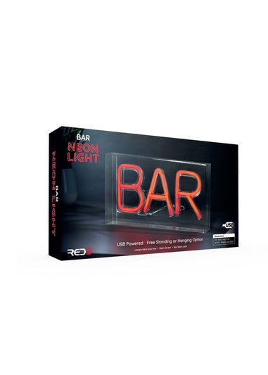 RED5 Clear Boxed Neon Effect Bar Light