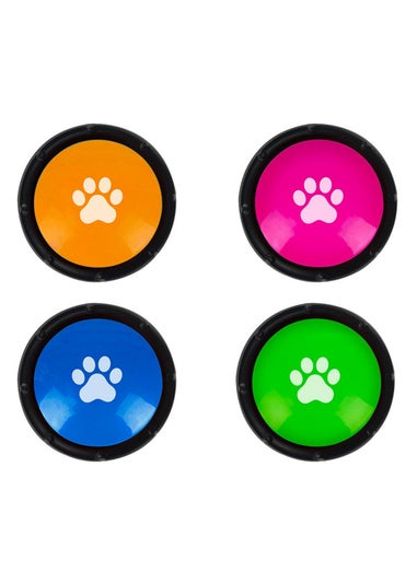 winning Multi Recordable Dog Buttons Set 4