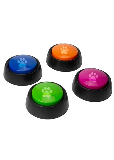 winning Multi Recordable Dog Buttons Set 4