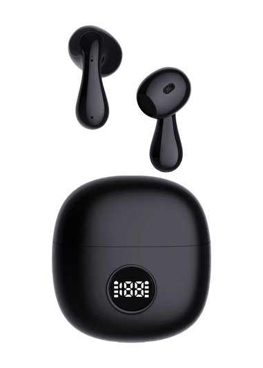 RED5 Black TWS Earphones with Charging Case