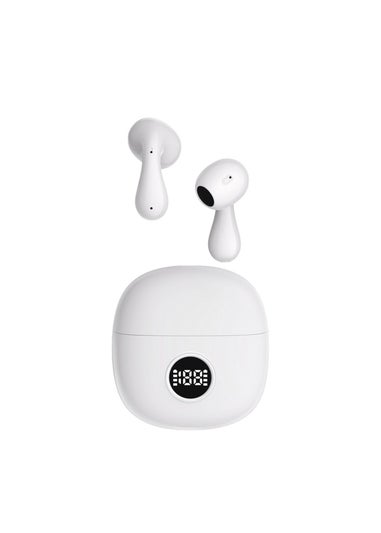 RED5 White TWS Earphones with Charging Case
