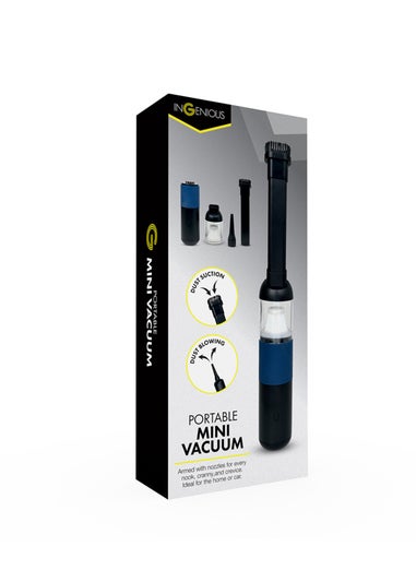 Ingenious Black Rechargeable Car Vac