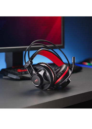 RED5 Black/Red Gaming Headphones Orbit