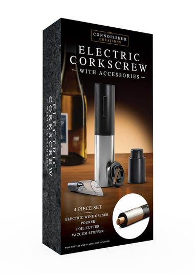 Connoisseur Creations Black Wine Connoisseur Set