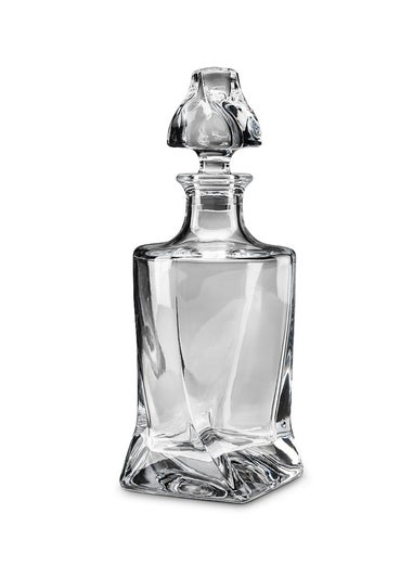 Connoisseur Creations Clear Twisted Decanter