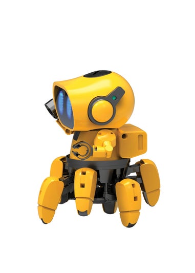 Construct & Create Yellow Tobbie the Self-Guiding AI Robot