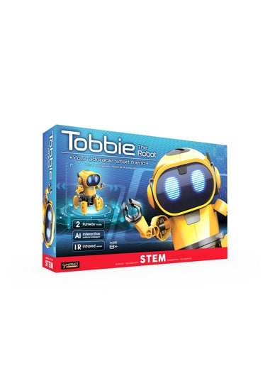 Construct & Create Yellow Tobbie the Self-Guiding AI Robot