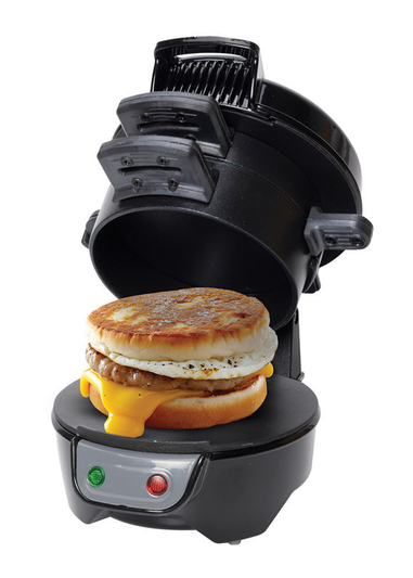 Treat Factory Black Muffin and Burger Maker