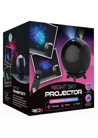 RED5 Black Night Sky Projector