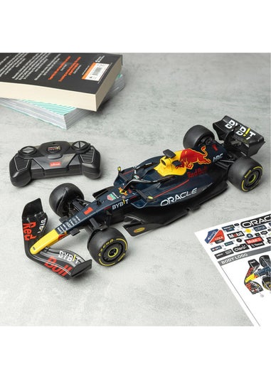 Rastar Black Remote Control Oracle Red Bull Racing RB18 Car