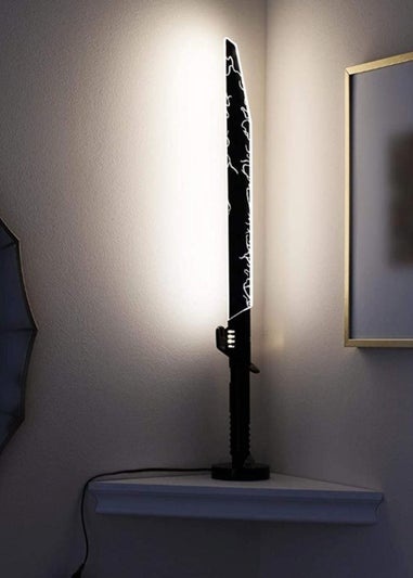 Disney Black Star Wars Mandalorian: Dark Saber Desk Light