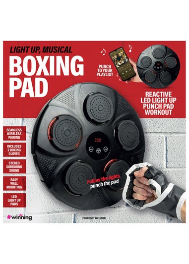 Red 5 Black Musical Boxing Pad