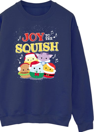 Squishmallows Navy Christmas Joy To The Squish Sweatshirt