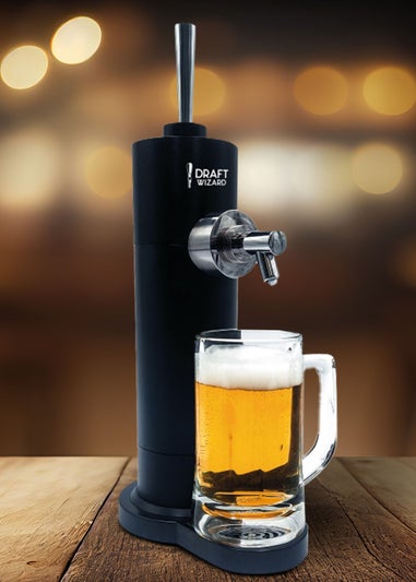 Connoisseur Creations Black Draft Wizard Beer Dispenser