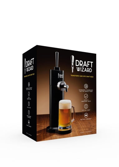 Connoisseur Creations Black Draft Wizard Beer Dispenser