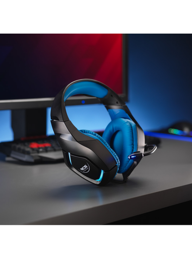 RED5 Black/Blue Gaming Headphone Nova 2