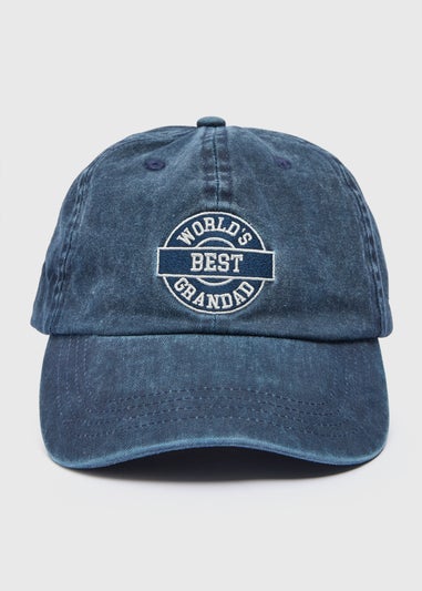 Blue Worlds Best Grandad Cap