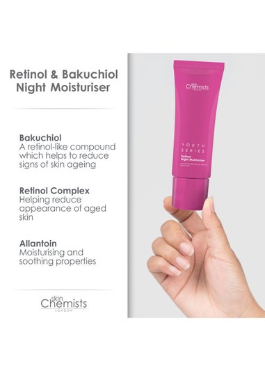 SkinChemists Retinol & Bakuchiol Night Moisturiser (50ml)