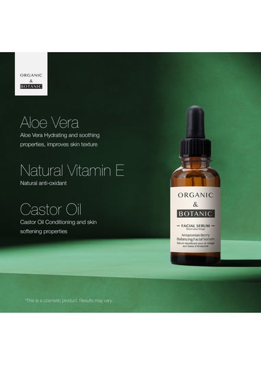 Organic & Botanic Amazonian Berry Facial Serum (30ml)