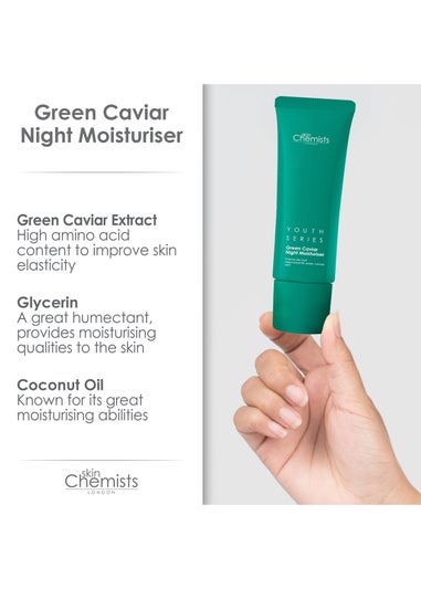 SkinChemists Green Caviar Night Moisturiser (50ml)