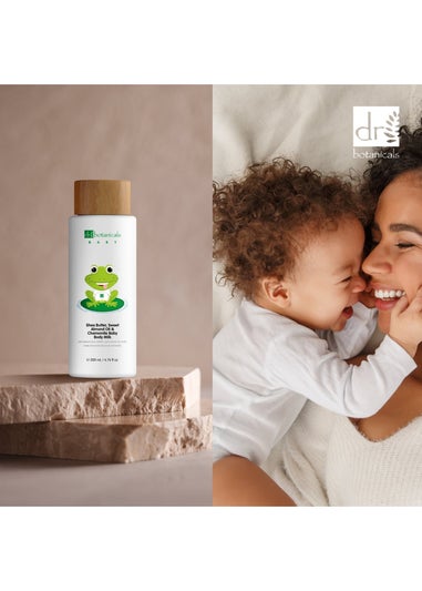 Dr Botanicals Sweet Almond Oil & Chamomile Baby Body Milk (200ml)