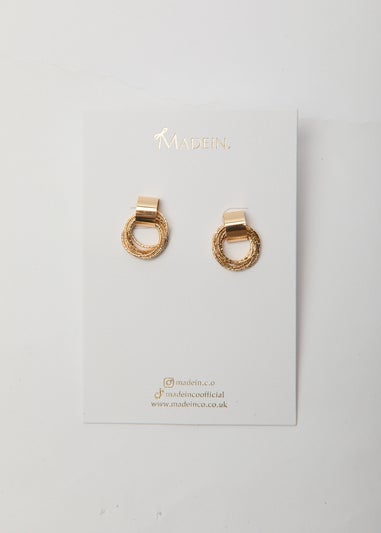 Madein Gold Hooped Earrings