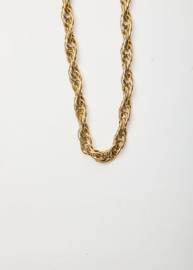 Madein Gold Twist Necklace