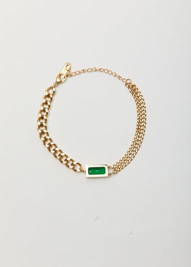 Madein Gold Pendant Bracelet