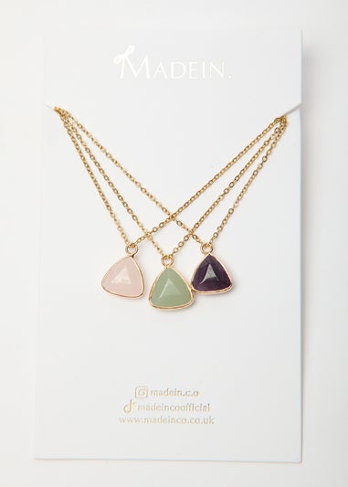 Madein Pendant Necklace Set