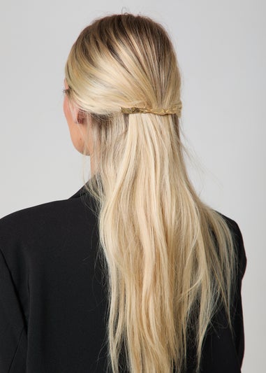 Madein Textured Gold Hair Clip