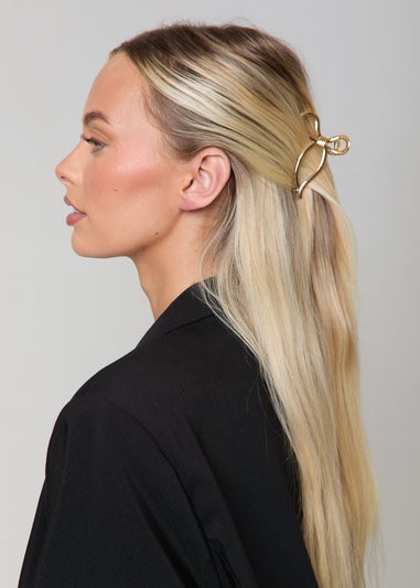 Madein Gold Twist Claw Clip