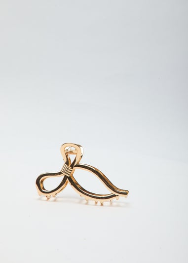 Madein Gold Twist Claw Clip