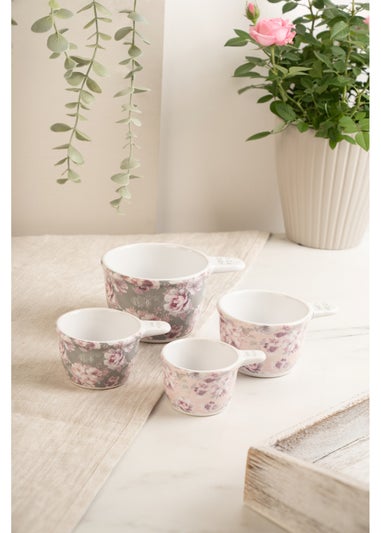 Catherine Lansfield Dramatic Floral Measuring Cups