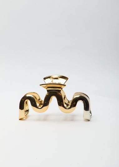 Madein Gold Chunky Claw Clip