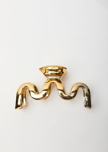 Madein Gold Chunky Claw Clip