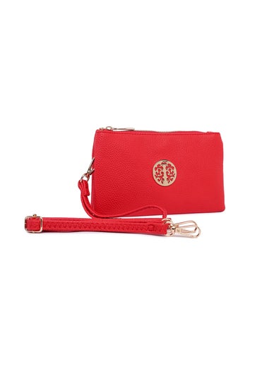 Raffaella Red Clutch Purse