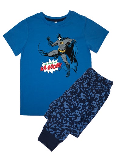 DC Comics Batman Be Good Kids Blue Camo Pyjamas (3-8 Years)