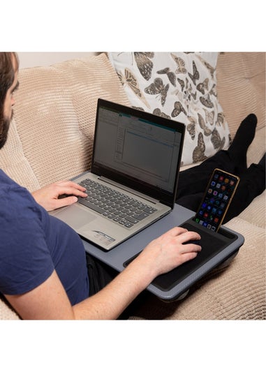 InGenious Grey Large Lap Desk Tray