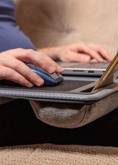 InGenious Grey Large Lap Desk Tray