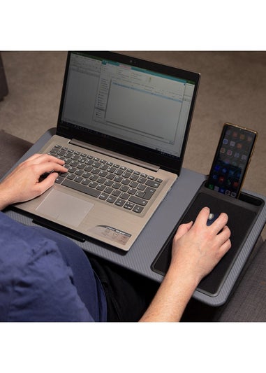 InGenious Grey Large Lap Desk Tray